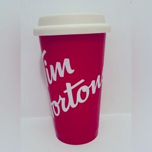 Tim Hortons Red Travel Mug